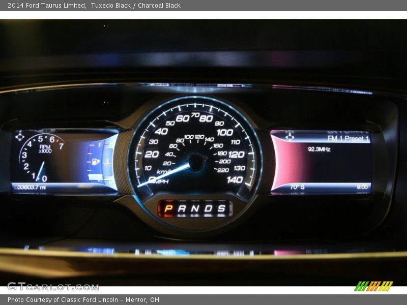 Tuxedo Black / Charcoal Black 2014 Ford Taurus Limited