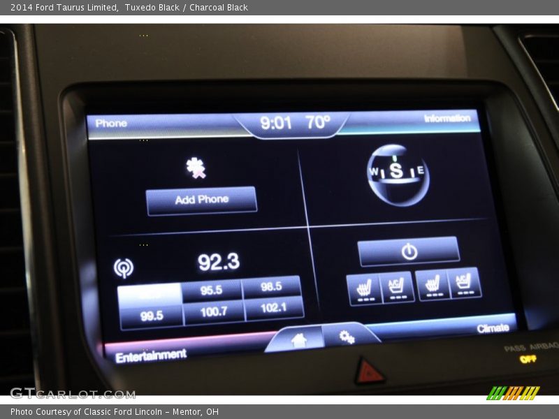 Tuxedo Black / Charcoal Black 2014 Ford Taurus Limited