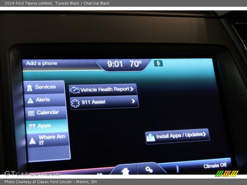 Tuxedo Black / Charcoal Black 2014 Ford Taurus Limited