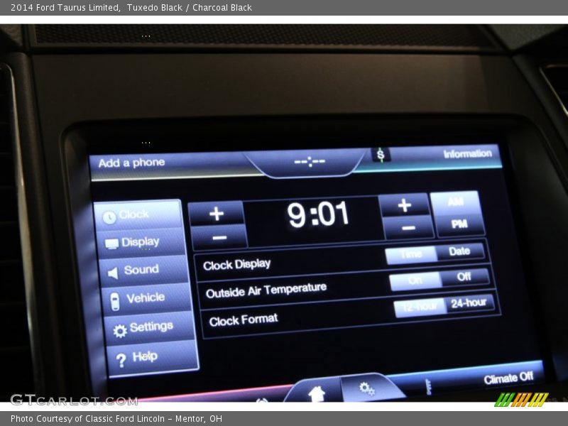 Tuxedo Black / Charcoal Black 2014 Ford Taurus Limited
