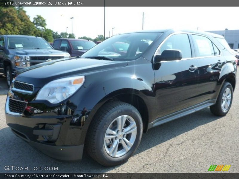 Black / Jet Black 2015 Chevrolet Equinox LS