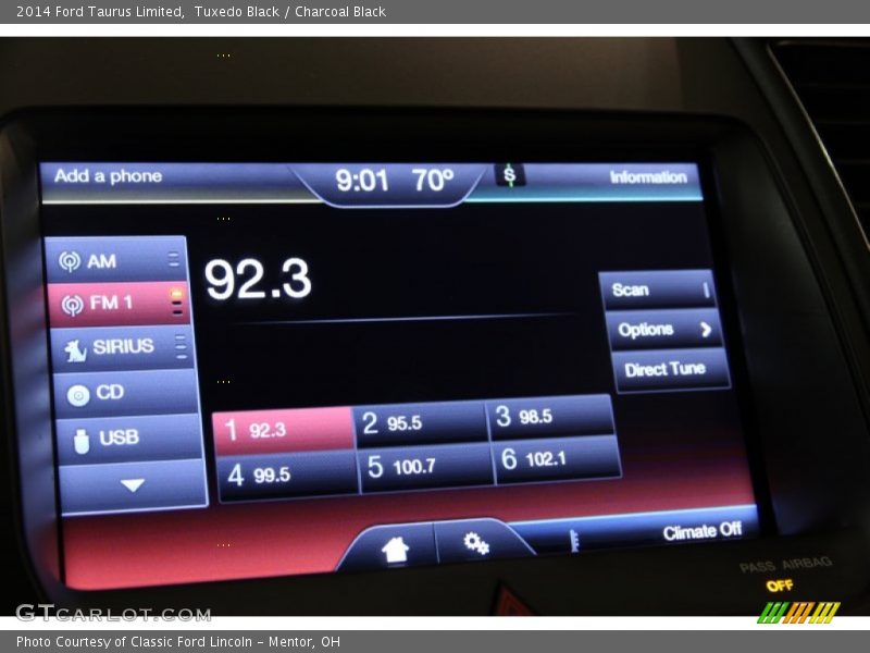 Tuxedo Black / Charcoal Black 2014 Ford Taurus Limited