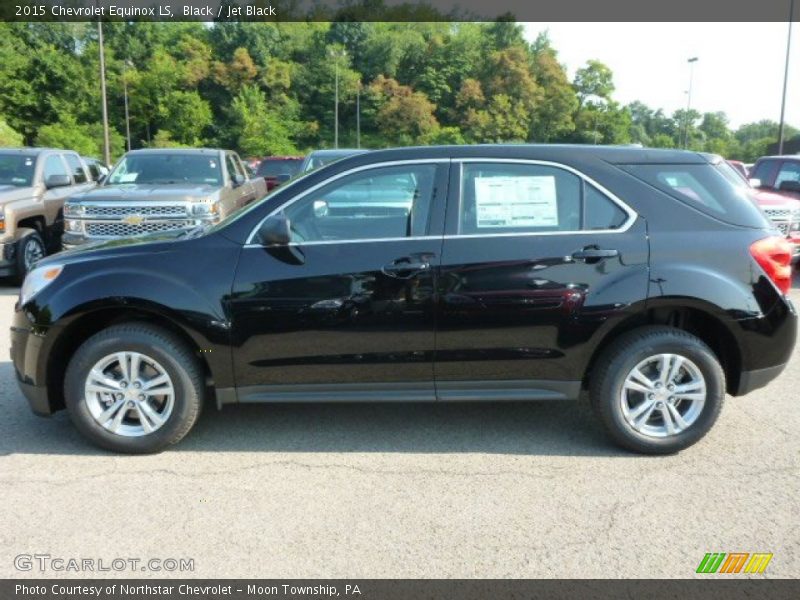 Black / Jet Black 2015 Chevrolet Equinox LS