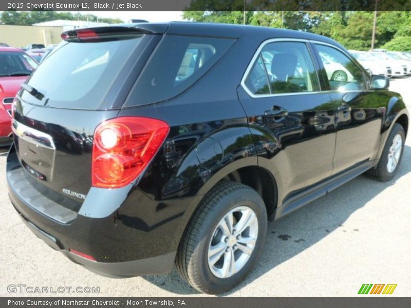 Black / Jet Black 2015 Chevrolet Equinox LS