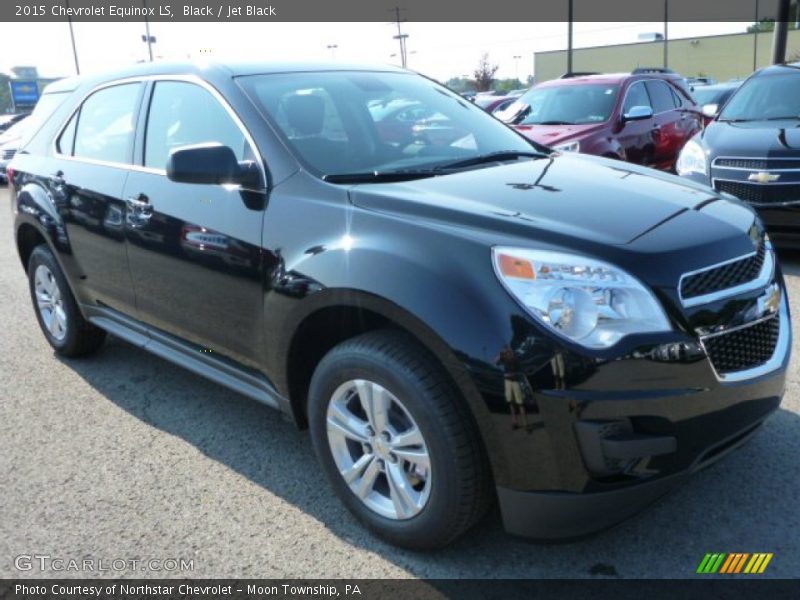 Black / Jet Black 2015 Chevrolet Equinox LS
