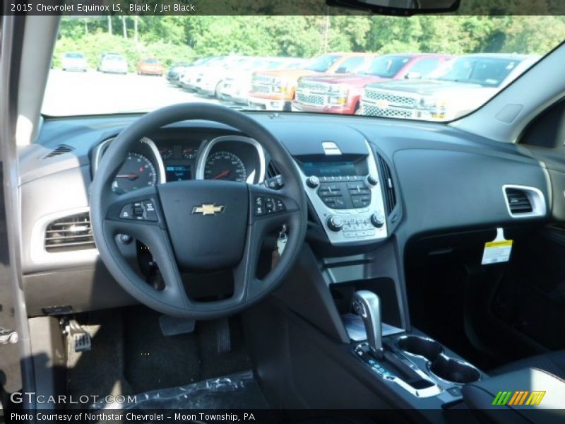 Black / Jet Black 2015 Chevrolet Equinox LS