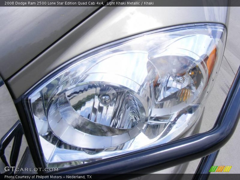 Light Khaki Metallic / Khaki 2008 Dodge Ram 2500 Lone Star Edition Quad Cab 4x4