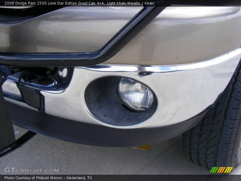 Light Khaki Metallic / Khaki 2008 Dodge Ram 2500 Lone Star Edition Quad Cab 4x4
