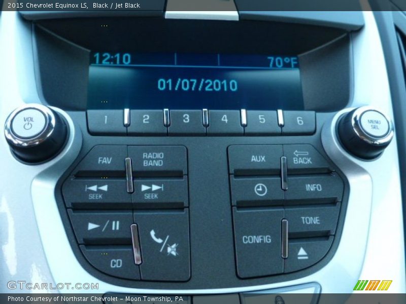 Black / Jet Black 2015 Chevrolet Equinox LS