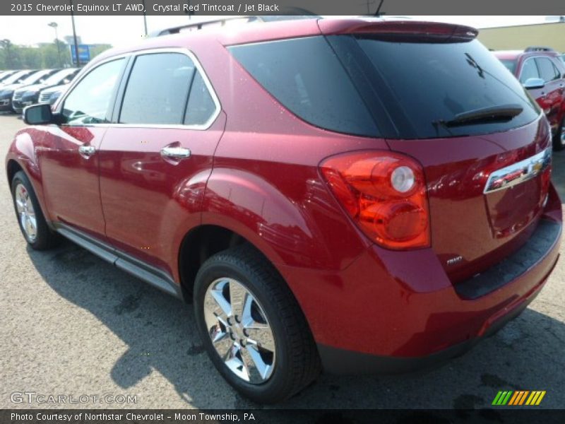 Crystal Red Tintcoat / Jet Black 2015 Chevrolet Equinox LT AWD