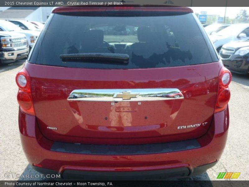 Crystal Red Tintcoat / Jet Black 2015 Chevrolet Equinox LT AWD