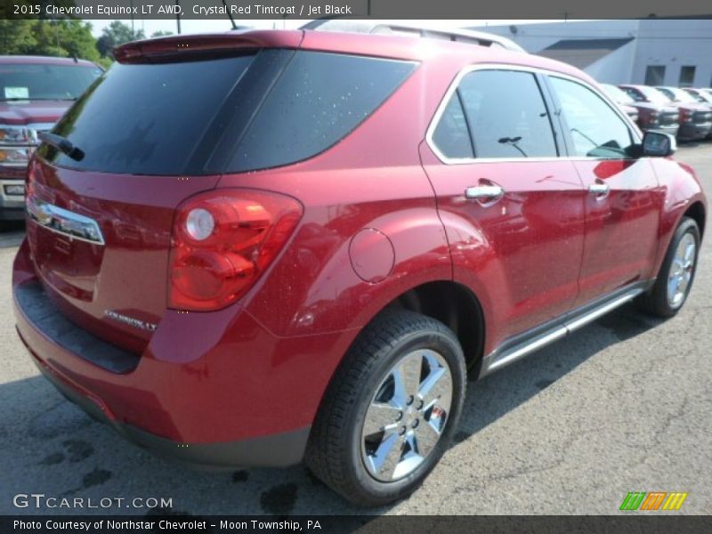 Crystal Red Tintcoat / Jet Black 2015 Chevrolet Equinox LT AWD