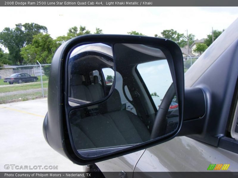 Light Khaki Metallic / Khaki 2008 Dodge Ram 2500 Lone Star Edition Quad Cab 4x4