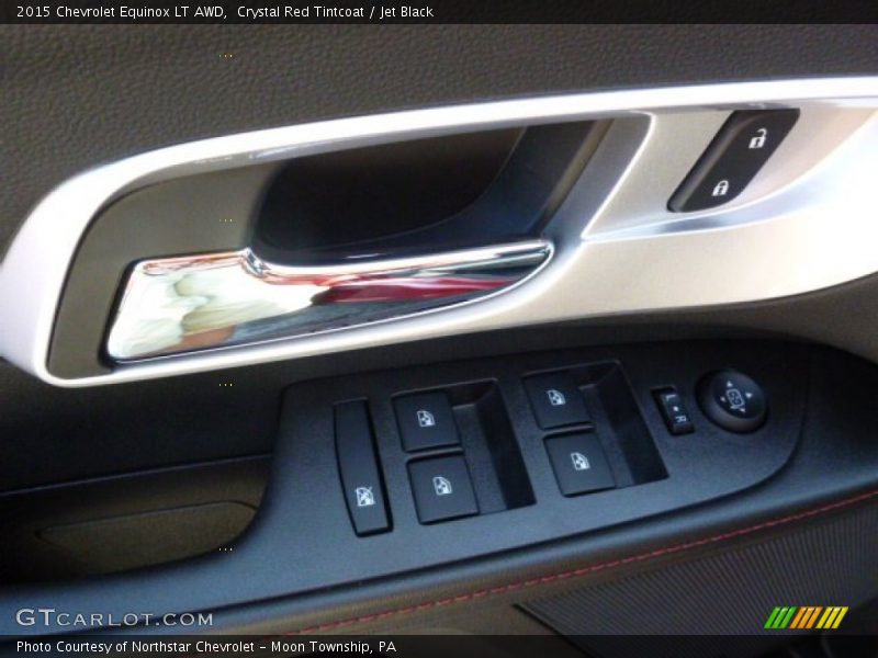 Crystal Red Tintcoat / Jet Black 2015 Chevrolet Equinox LT AWD