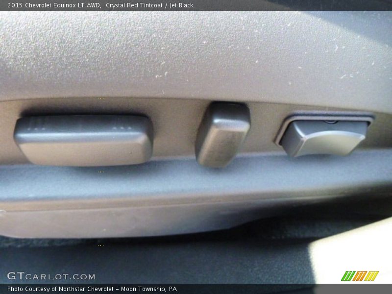 Crystal Red Tintcoat / Jet Black 2015 Chevrolet Equinox LT AWD