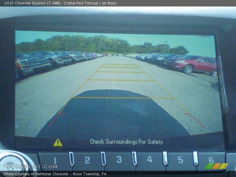 Crystal Red Tintcoat / Jet Black 2015 Chevrolet Equinox LT AWD