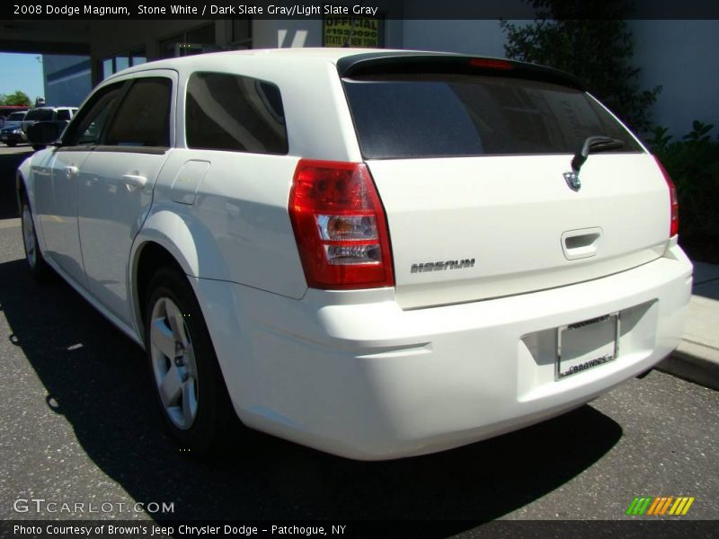 Stone White / Dark Slate Gray/Light Slate Gray 2008 Dodge Magnum