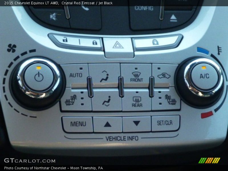Crystal Red Tintcoat / Jet Black 2015 Chevrolet Equinox LT AWD