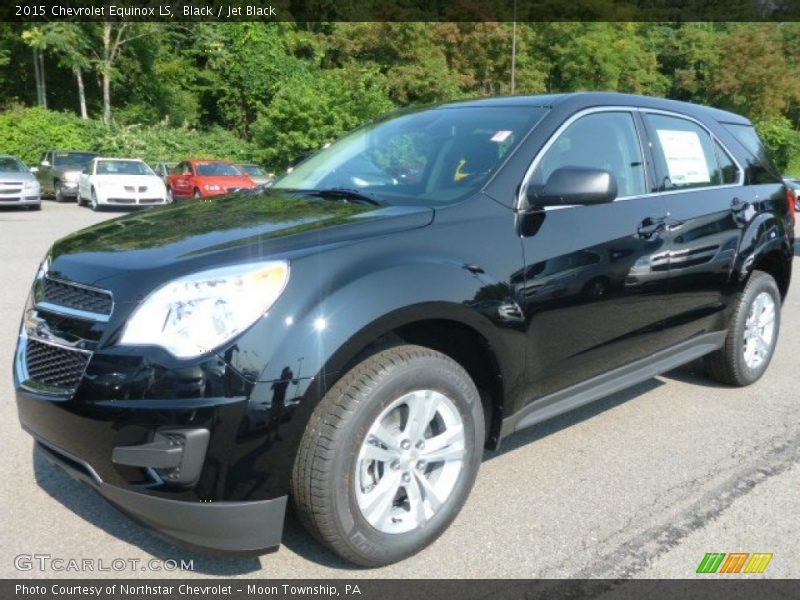 Black / Jet Black 2015 Chevrolet Equinox LS