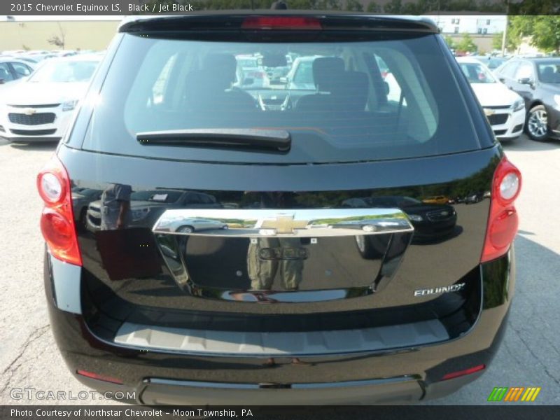 Black / Jet Black 2015 Chevrolet Equinox LS