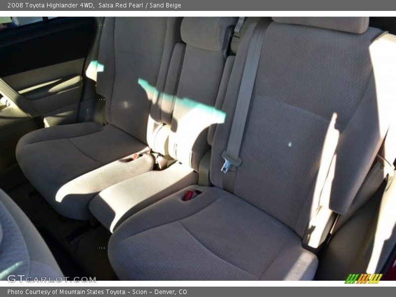 Salsa Red Pearl / Sand Beige 2008 Toyota Highlander 4WD