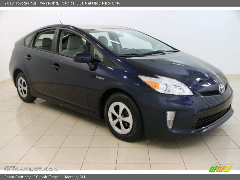 Nautical Blue Metallic / Misty Gray 2013 Toyota Prius Two Hybrid