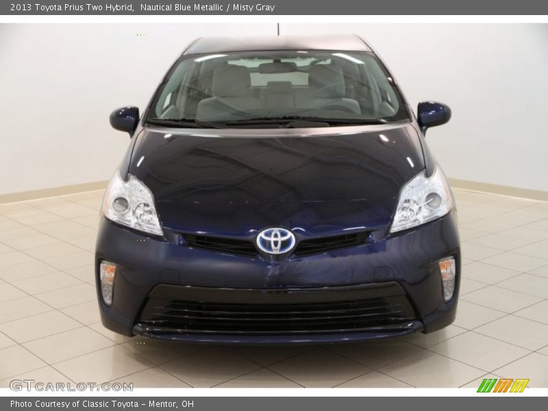 Nautical Blue Metallic / Misty Gray 2013 Toyota Prius Two Hybrid