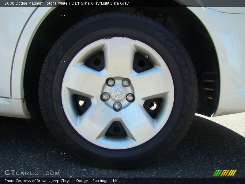 Stone White / Dark Slate Gray/Light Slate Gray 2008 Dodge Magnum