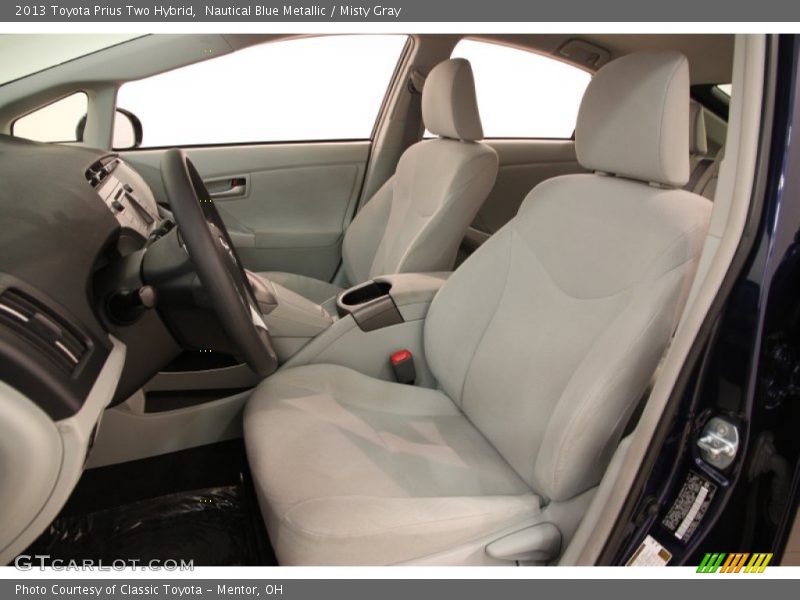 Nautical Blue Metallic / Misty Gray 2013 Toyota Prius Two Hybrid