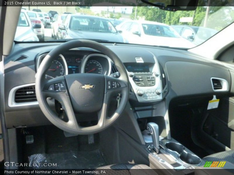 Black / Jet Black 2015 Chevrolet Equinox LS