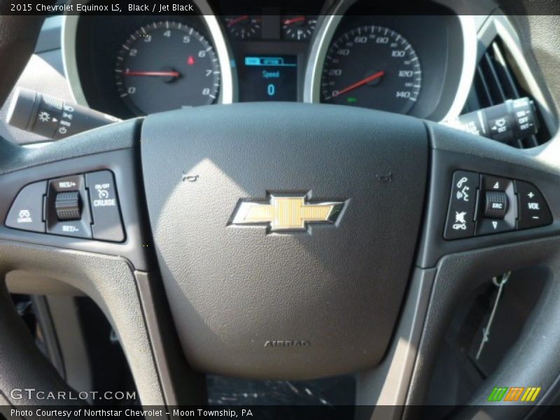 Black / Jet Black 2015 Chevrolet Equinox LS