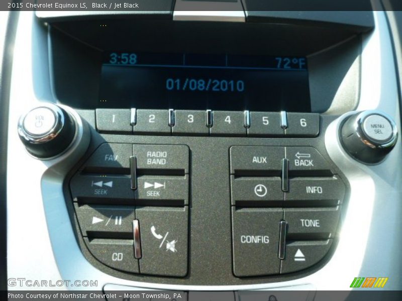 Black / Jet Black 2015 Chevrolet Equinox LS