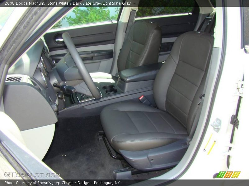 Stone White / Dark Slate Gray/Light Slate Gray 2008 Dodge Magnum