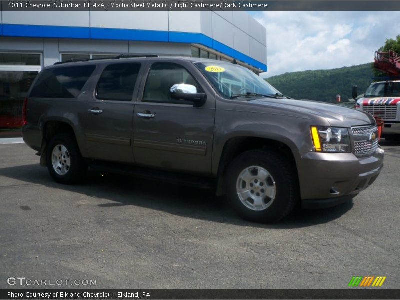 Mocha Steel Metallic / Light Cashmere/Dark Cashmere 2011 Chevrolet Suburban LT 4x4