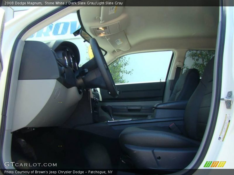 Stone White / Dark Slate Gray/Light Slate Gray 2008 Dodge Magnum
