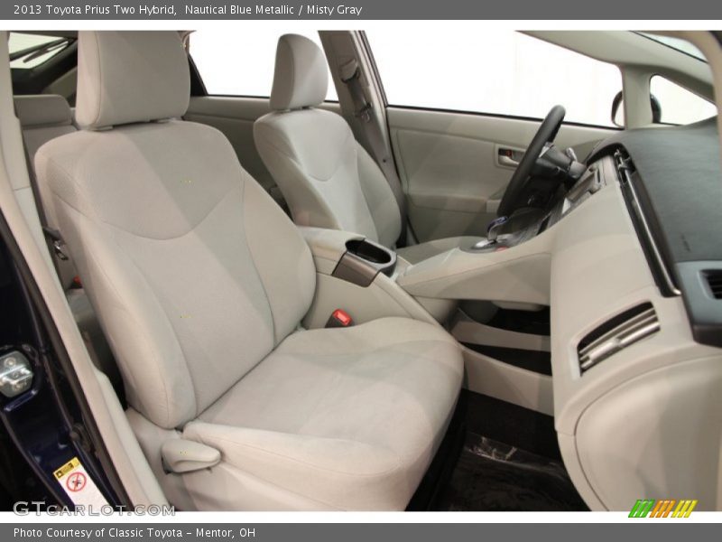 Nautical Blue Metallic / Misty Gray 2013 Toyota Prius Two Hybrid