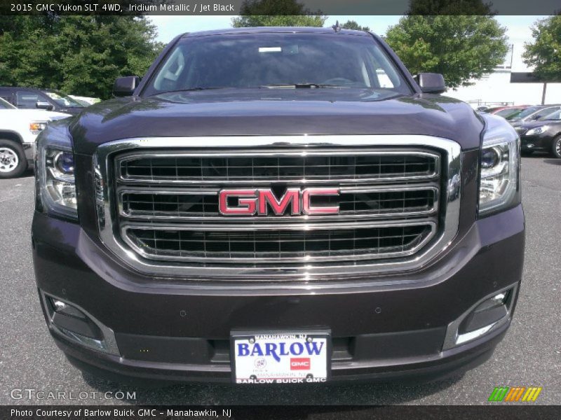 Iridium Metallic / Jet Black 2015 GMC Yukon SLT 4WD