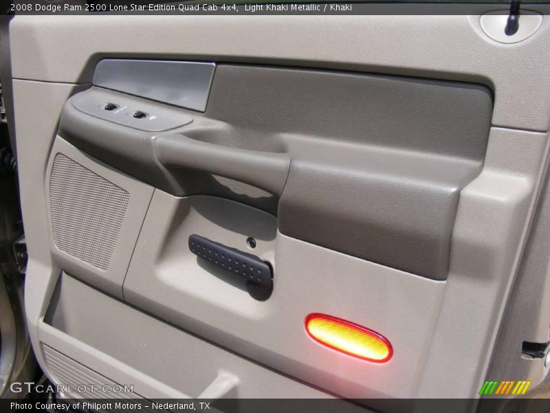 Light Khaki Metallic / Khaki 2008 Dodge Ram 2500 Lone Star Edition Quad Cab 4x4