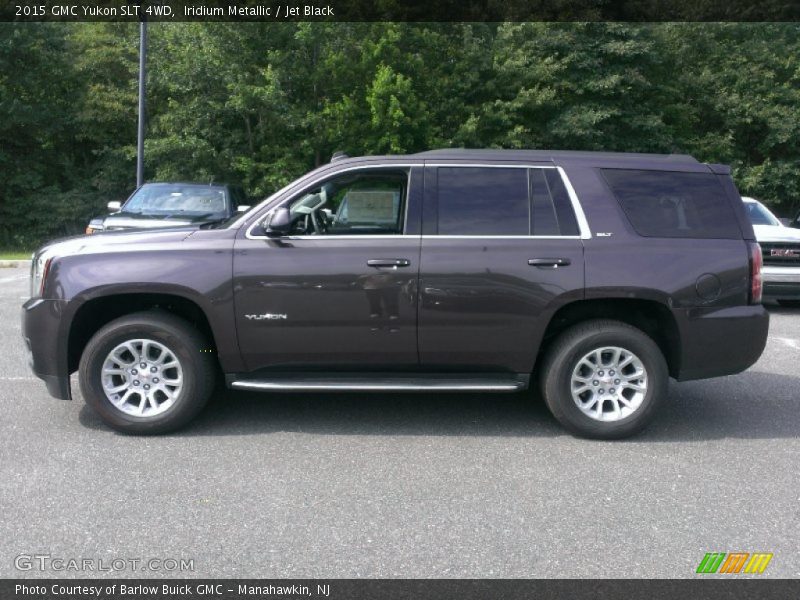 Iridium Metallic / Jet Black 2015 GMC Yukon SLT 4WD