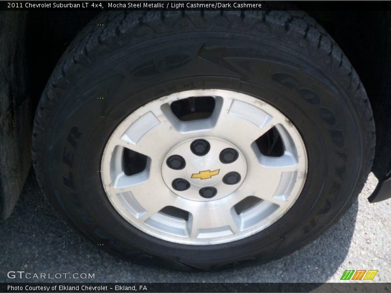 Mocha Steel Metallic / Light Cashmere/Dark Cashmere 2011 Chevrolet Suburban LT 4x4