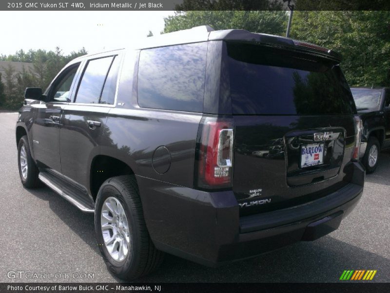 Iridium Metallic / Jet Black 2015 GMC Yukon SLT 4WD