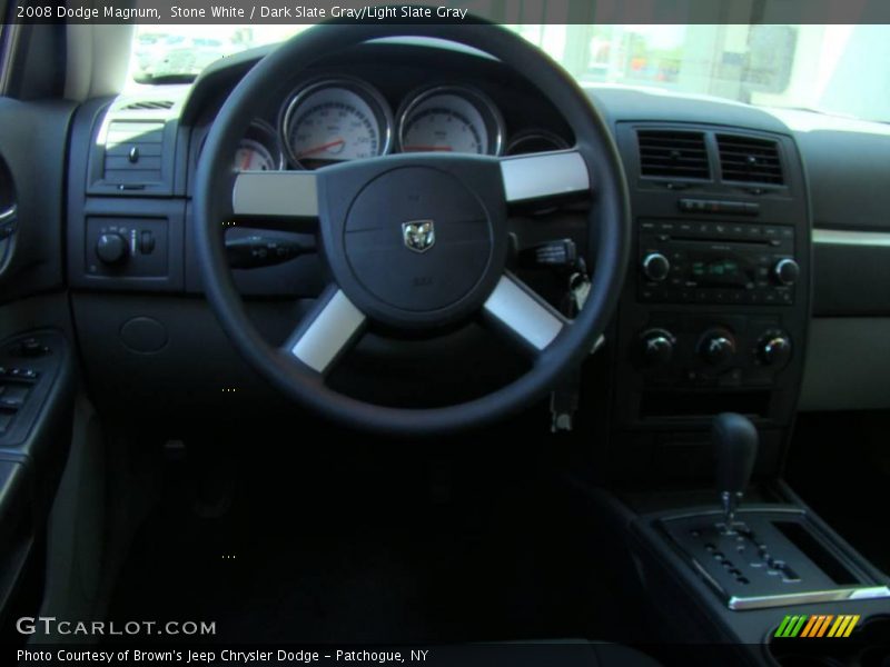 Stone White / Dark Slate Gray/Light Slate Gray 2008 Dodge Magnum