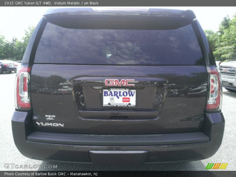 Iridium Metallic / Jet Black 2015 GMC Yukon SLT 4WD