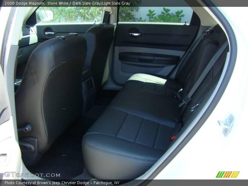Stone White / Dark Slate Gray/Light Slate Gray 2008 Dodge Magnum