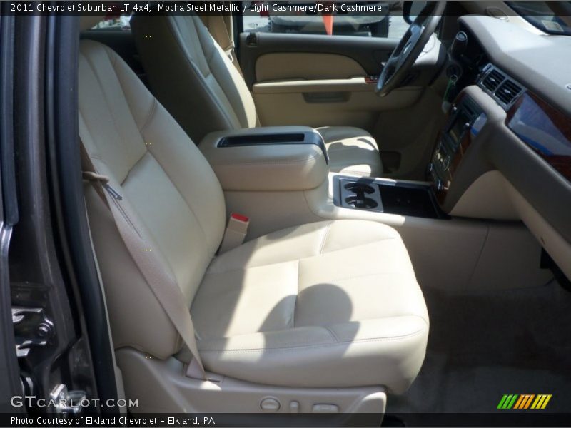 Mocha Steel Metallic / Light Cashmere/Dark Cashmere 2011 Chevrolet Suburban LT 4x4