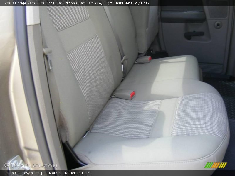Light Khaki Metallic / Khaki 2008 Dodge Ram 2500 Lone Star Edition Quad Cab 4x4