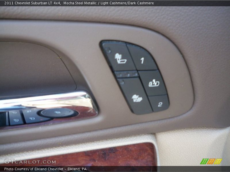 Mocha Steel Metallic / Light Cashmere/Dark Cashmere 2011 Chevrolet Suburban LT 4x4
