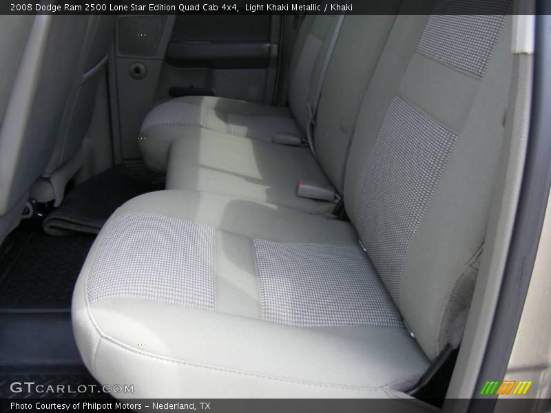 Light Khaki Metallic / Khaki 2008 Dodge Ram 2500 Lone Star Edition Quad Cab 4x4