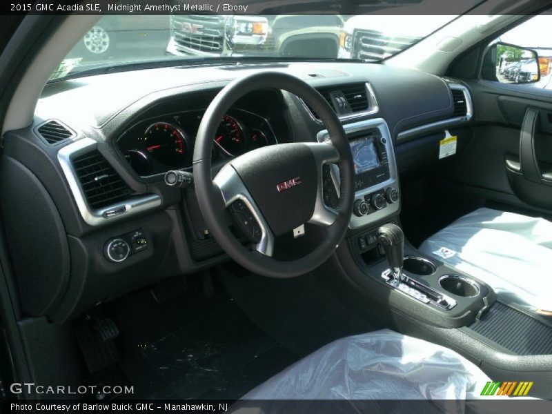 Midnight Amethyst Metallic / Ebony 2015 GMC Acadia SLE