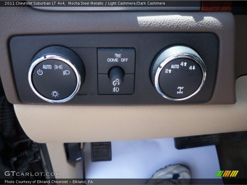 Mocha Steel Metallic / Light Cashmere/Dark Cashmere 2011 Chevrolet Suburban LT 4x4